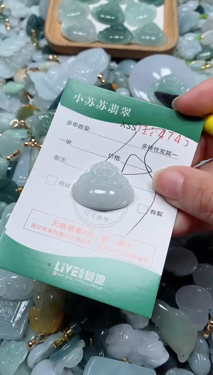 【闪购商品】翡翠颈饰未镶嵌闪购商品0124745