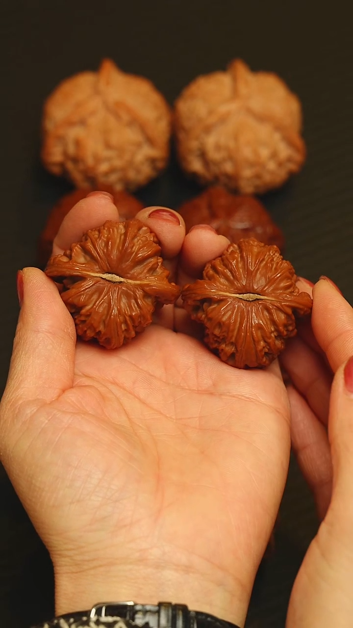 吊坠文玩核桃白狮子41