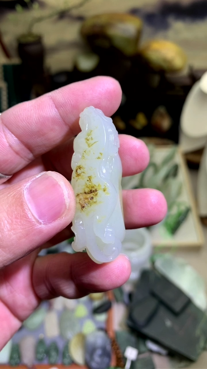 【闪购商品】和田玉颈饰未镶嵌子料貔貅