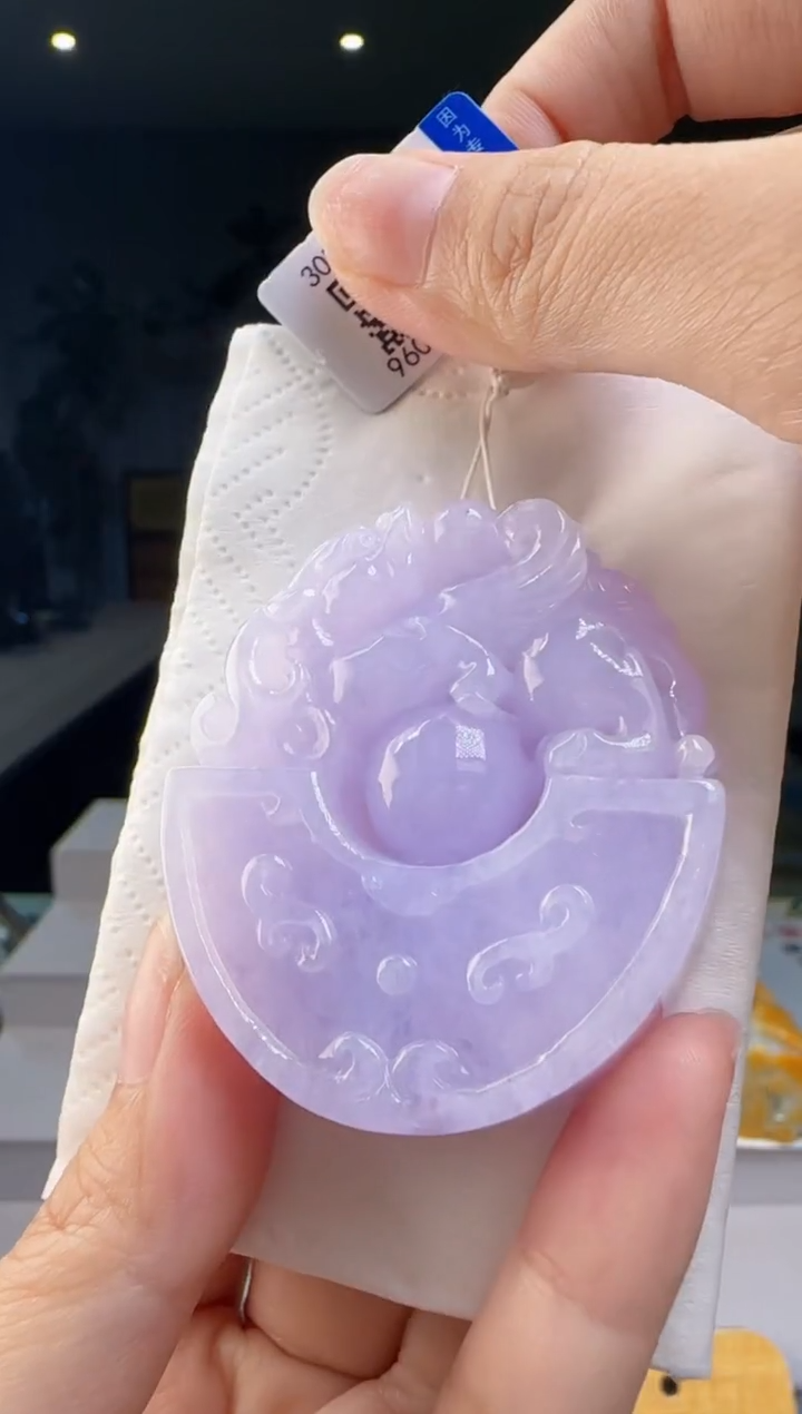 翡翠未镶嵌吊坠(不含链)YL@@960Q7J04638