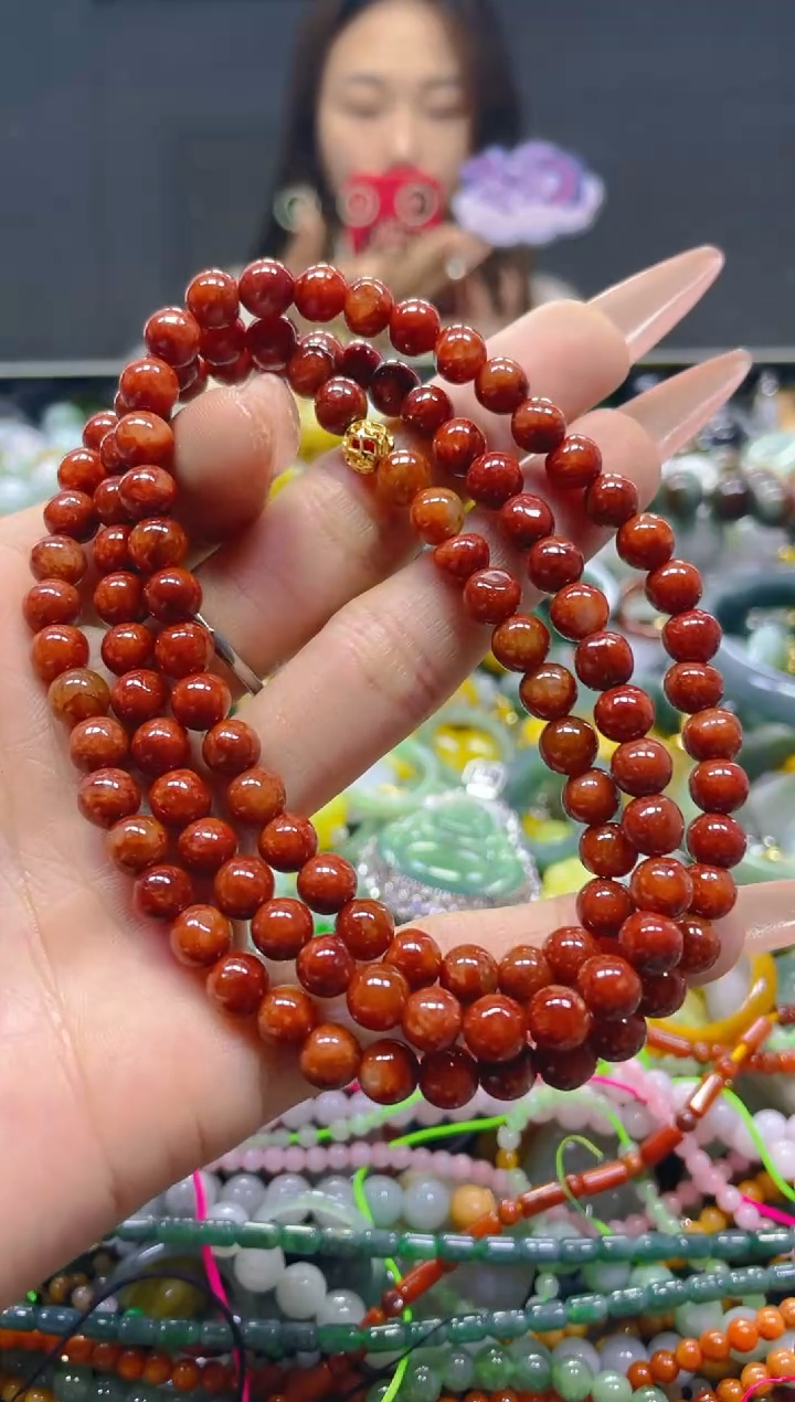 颈饰未镶嵌翡翠6MM