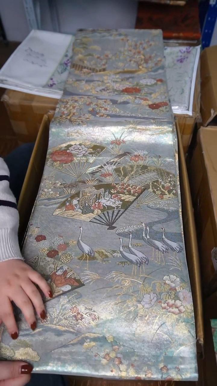 织绣5琳派双面丸带