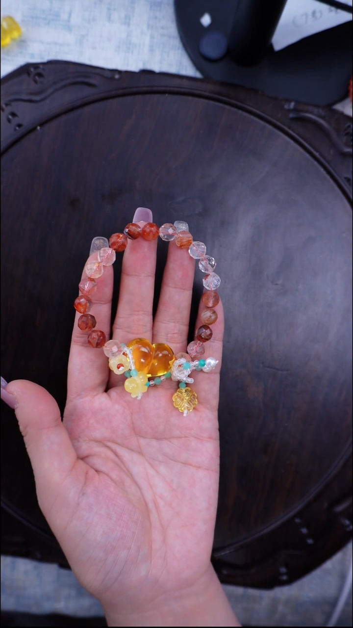 琥珀颈饰未镶嵌12.13日 28号链接 多样性发