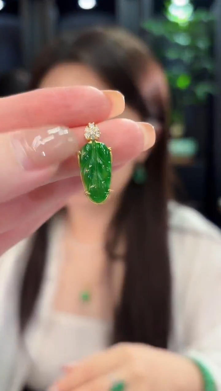 颈饰未镶嵌翡翠 缅甸A货/支持复检/一件