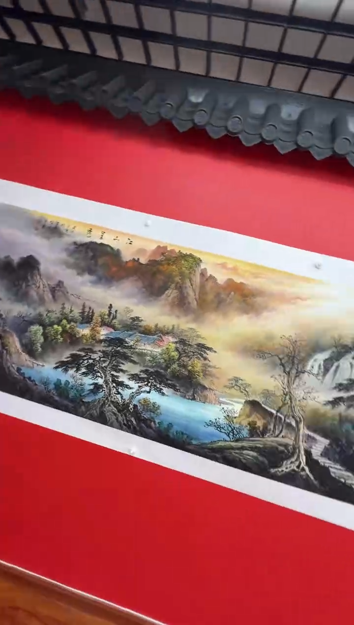 国画唐*总张建伟老师国画作品