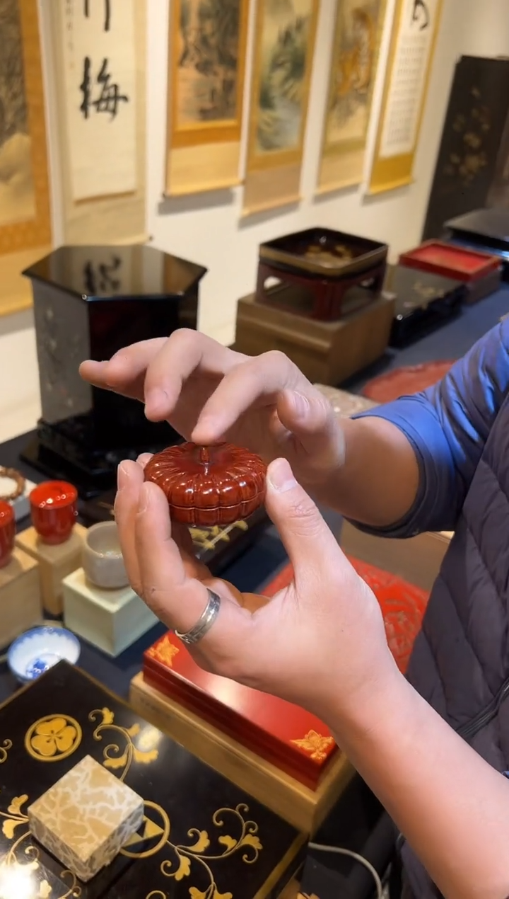 香盒 大漆漆器大漆漆器