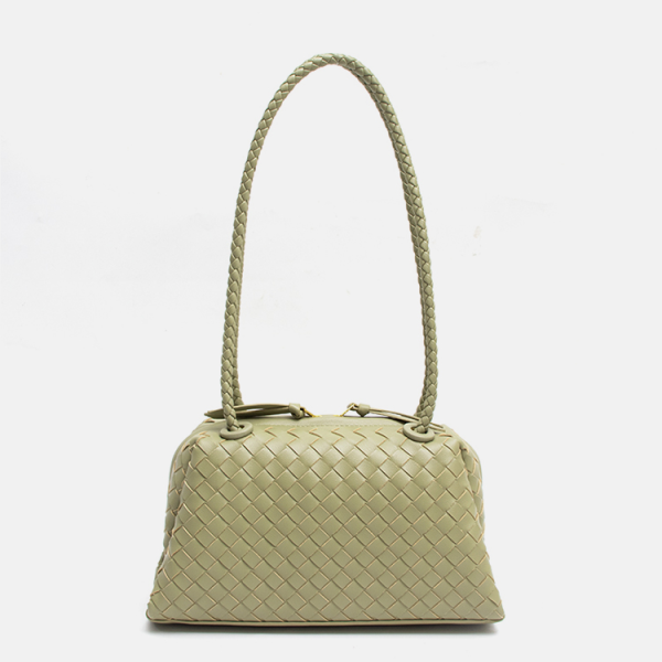 『高端玩家』新款休闲百搭经典腋下斜跨女包 SLBL-99061-洞石绿