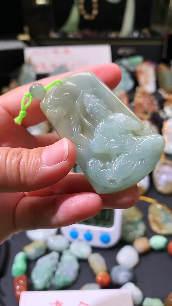 【闪购商品】翡翠颈饰未镶嵌挂件