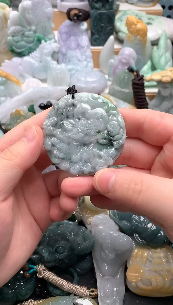 吊坠(不含链)未镶嵌翡翠1