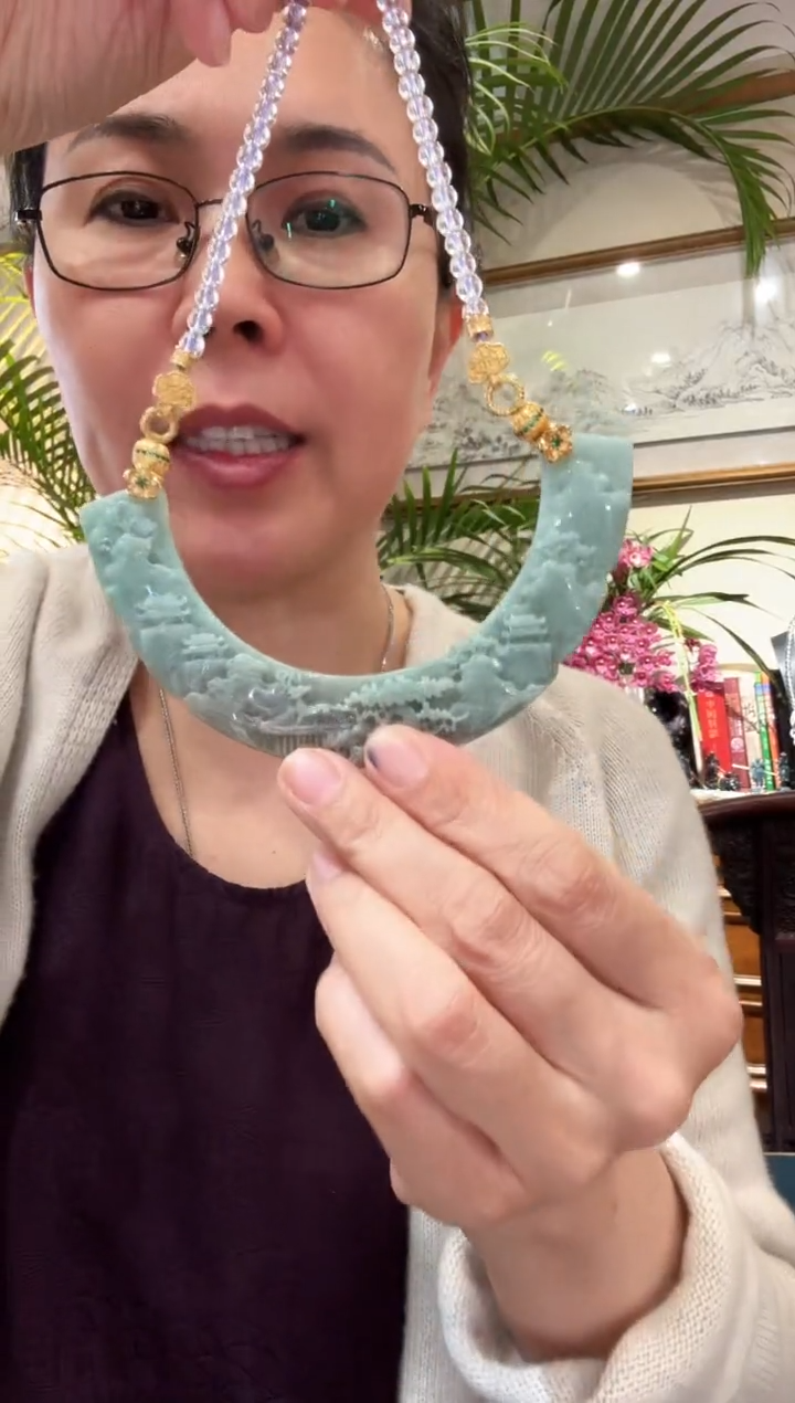 【闪购商品】翡翠颈饰未镶嵌国风