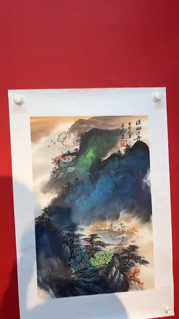 国画廖化老师国画作品