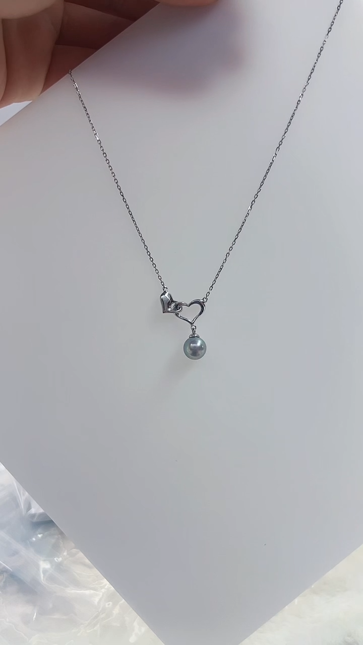 【闪购商品】银S925镶嵌海水珍珠DA吊坠@@yd305