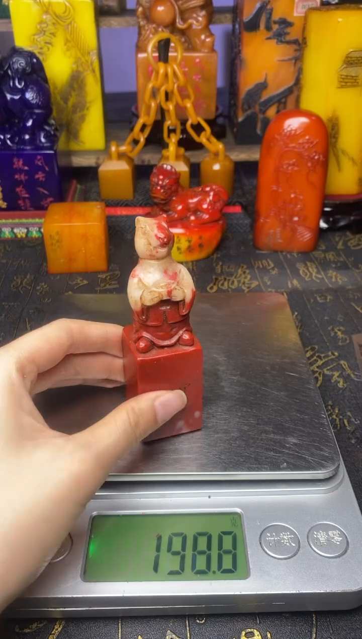 寿山石印石纯天然篆刻石料