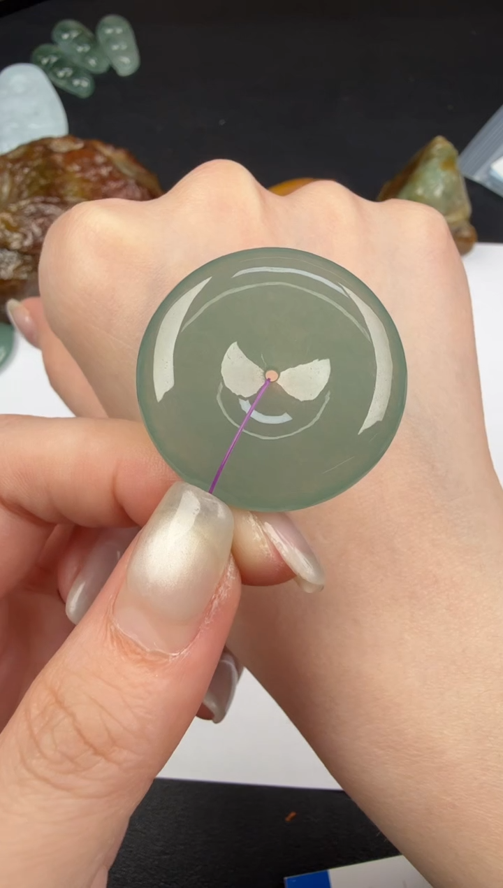 吊坠(不含链)未镶嵌翡翠翡翠饰品-112