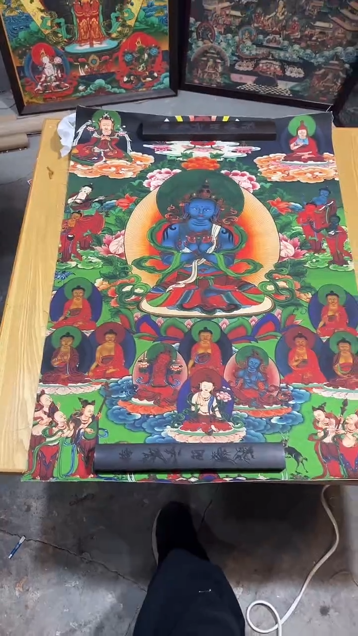 卷轴画卷轴画唐卡商品