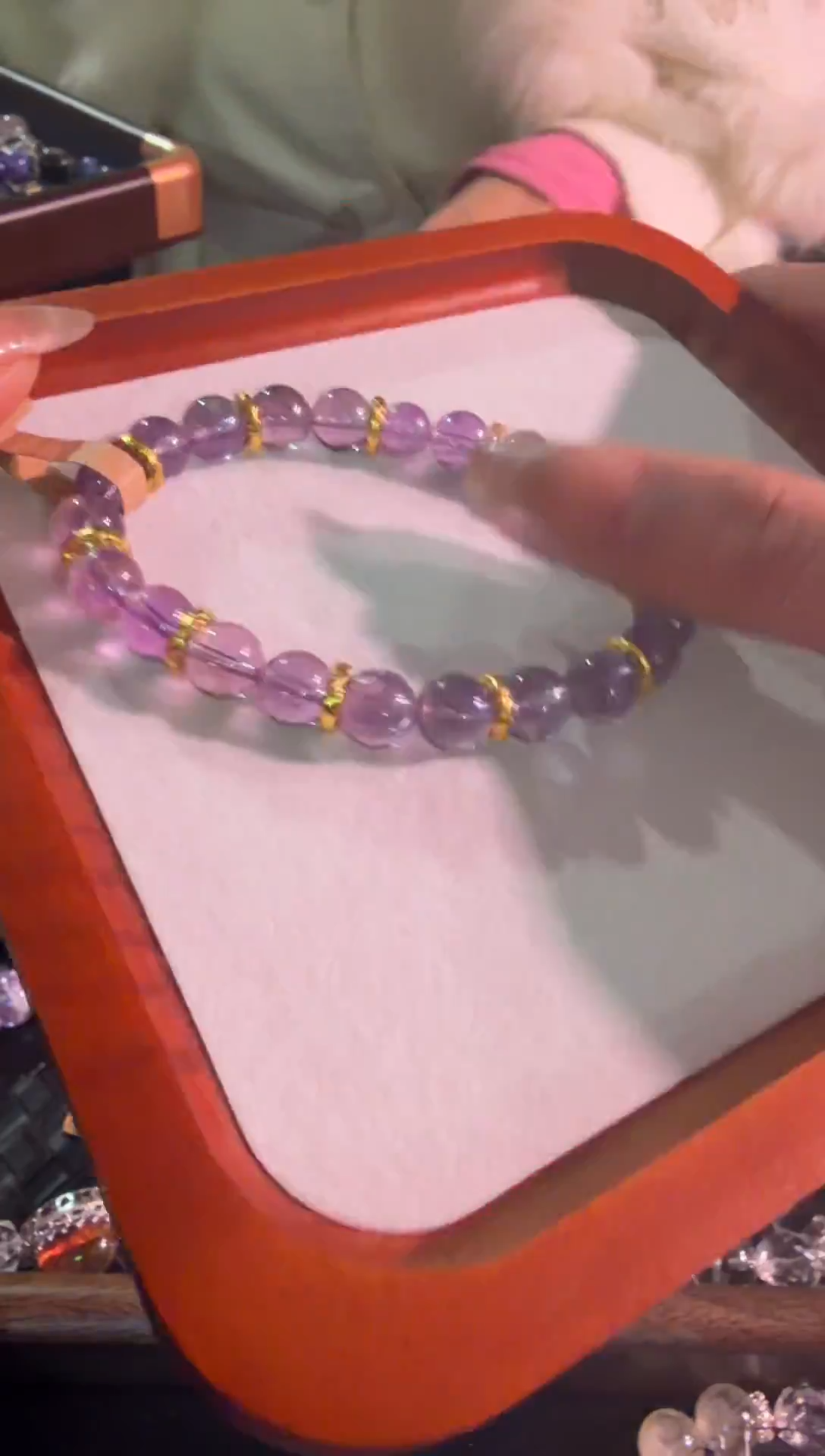 未镶嵌手链水晶水晶手串