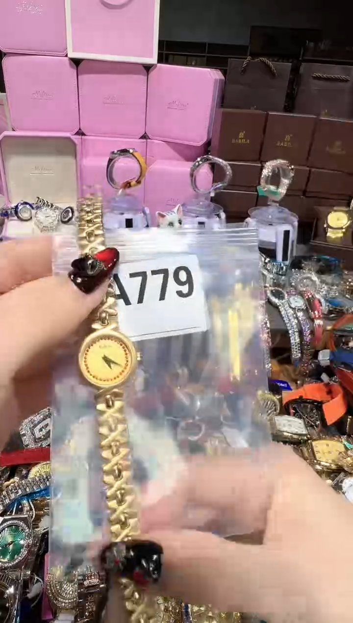 石英机芯不锈钢不锈钢直播定闪专用