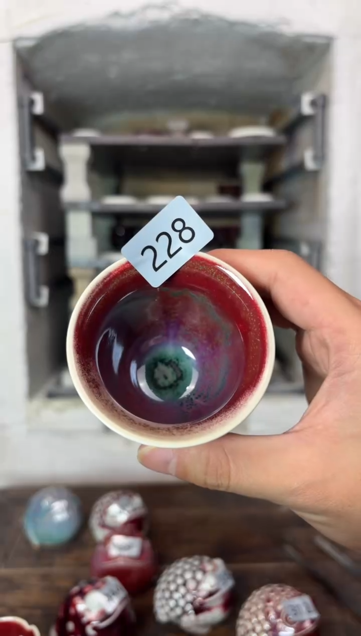 【闪购商品】摆件钧瓷窑变精品茶器