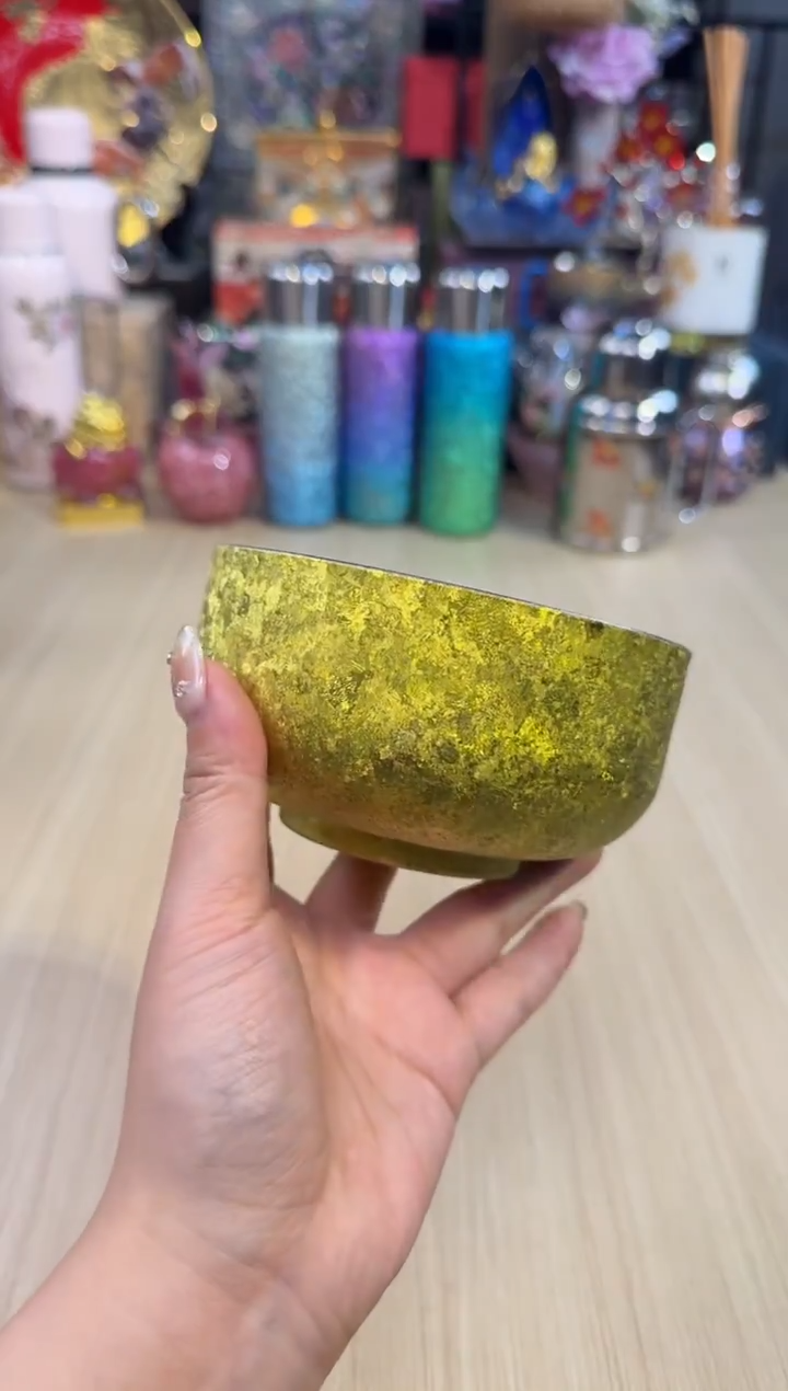 61纯钛饭碗380ml-金