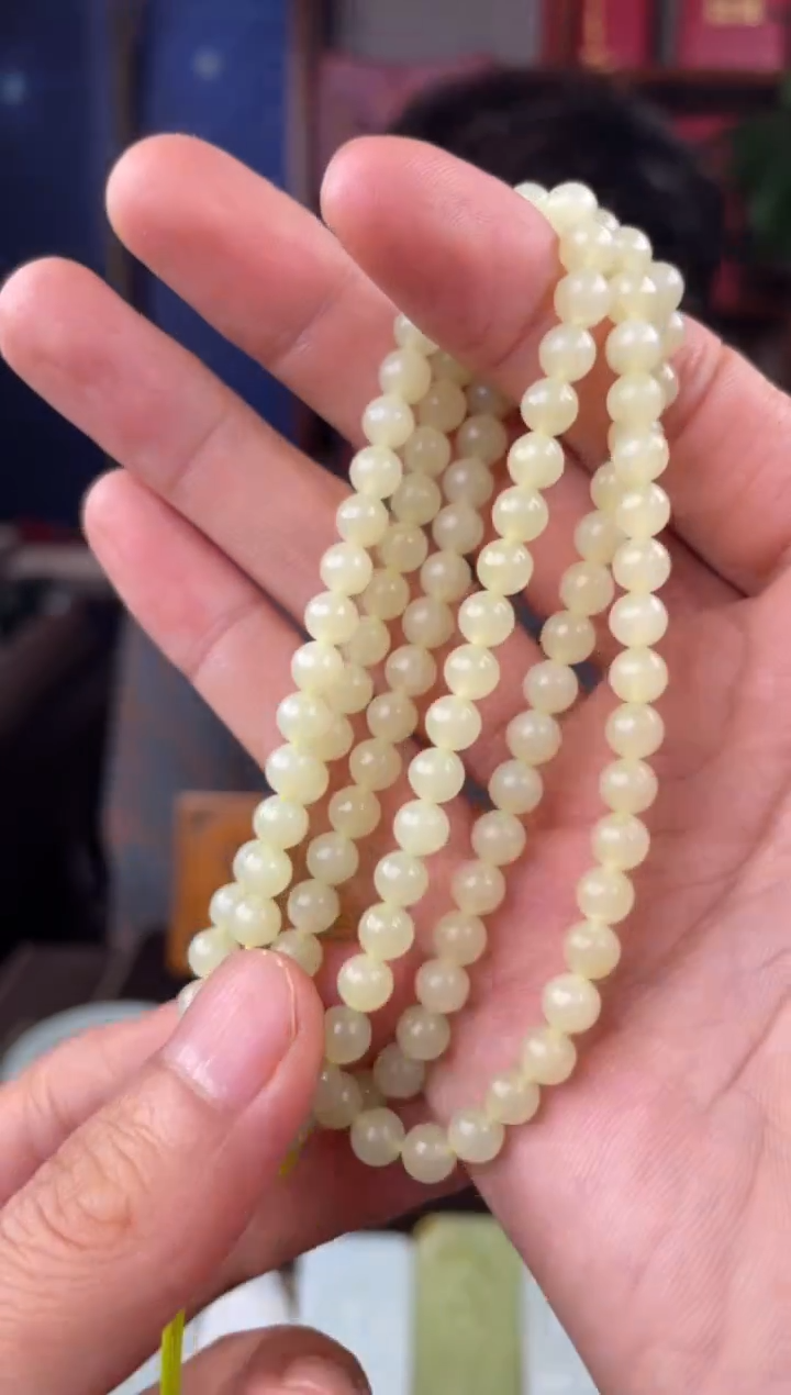 【闪购商品】和田玉（黄玉）手串未镶嵌和田玉黄玉多圈手串