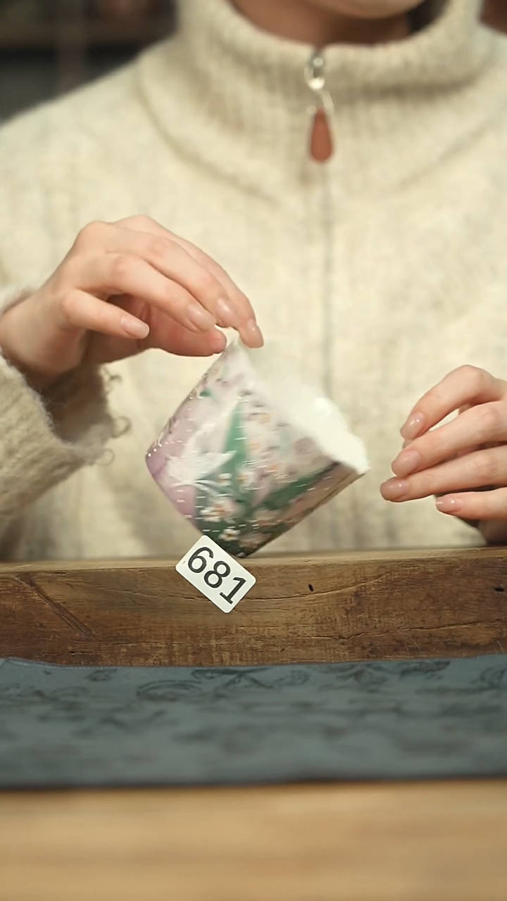 设计师手作款！！十七设计师猪口杯