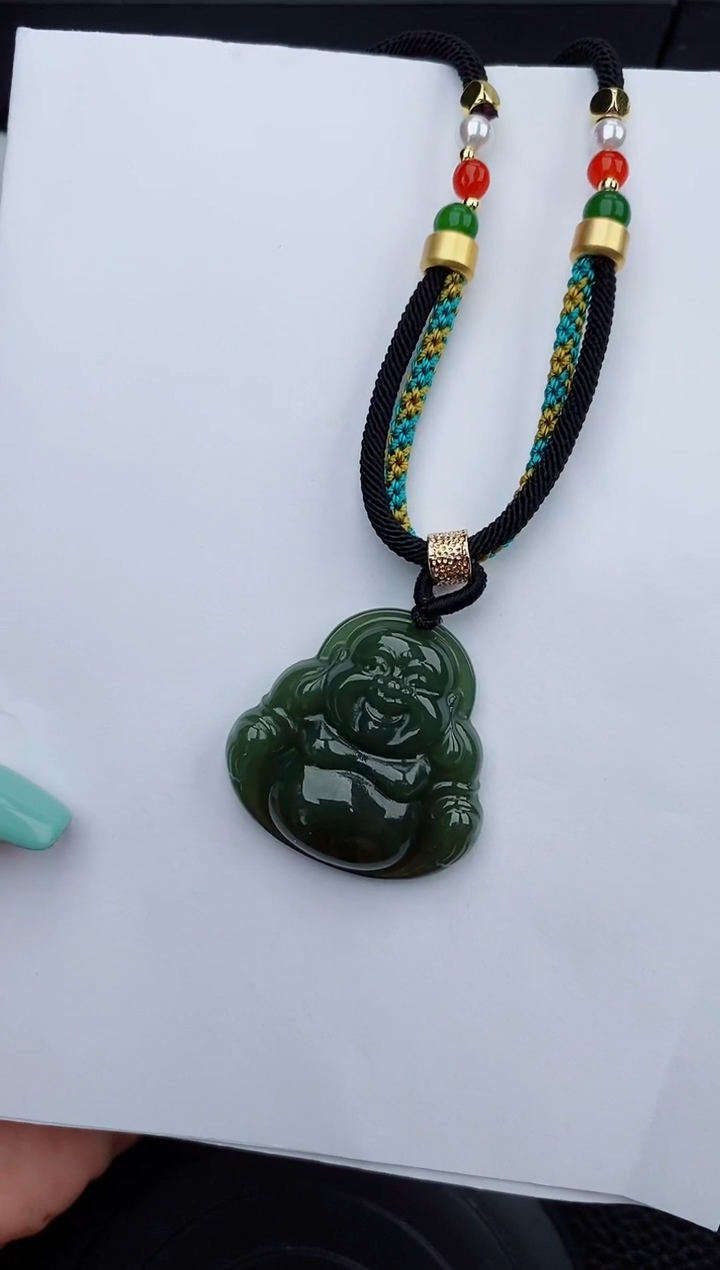 【闪购商品】和田玉吊坠(赠链)未镶嵌97微色差T55