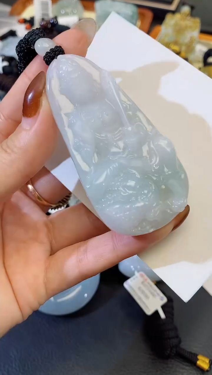 颈饰未镶嵌翡翠缅甸天然翡翠