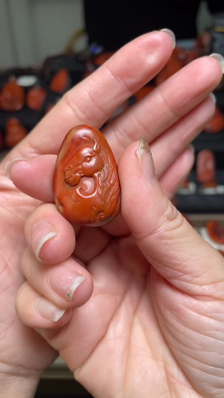 【闪购商品】玛瑙/玉髓配饰未镶嵌6--32*22*12