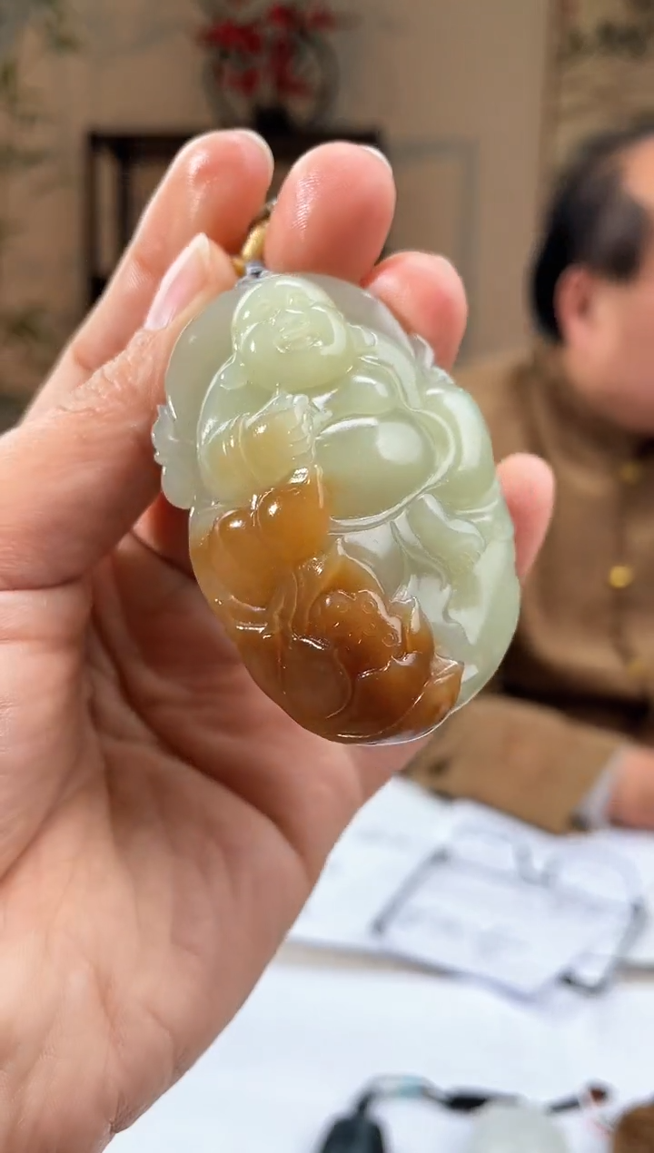 【闪购商品】定制和田玉多样性发货拍一发一03202