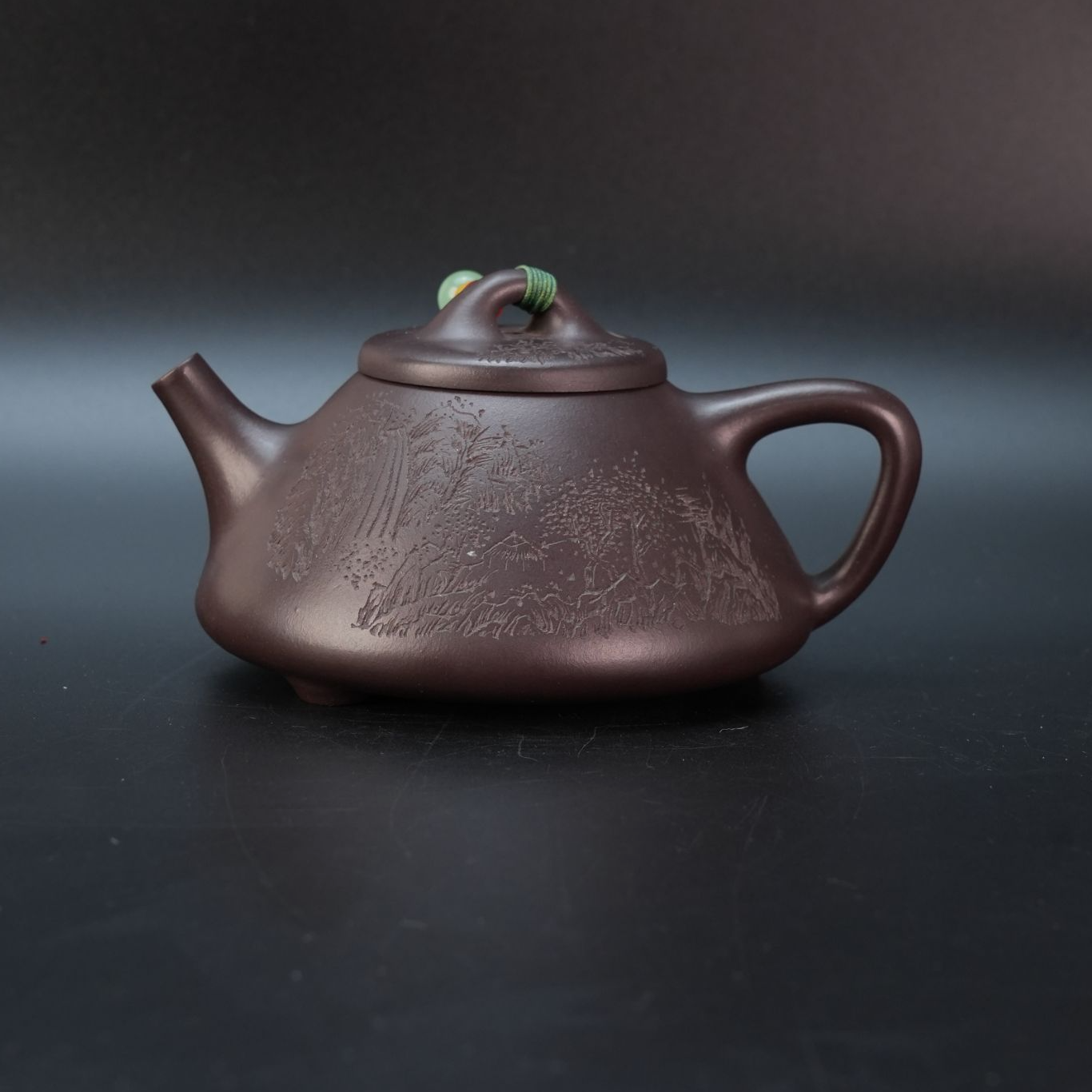 lot21802 1547 聂韬 紫砂紫泥聂韬壶 270cc