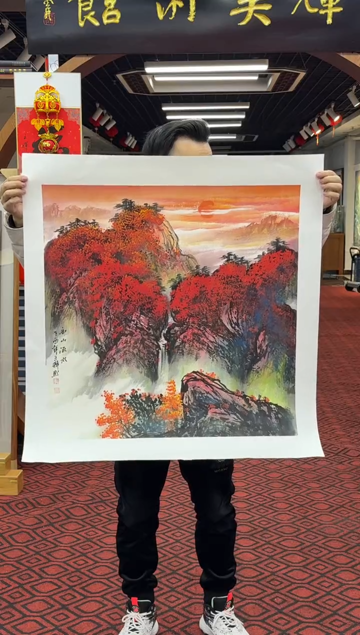 【闪购商品】国画国画绘画山水花鸟