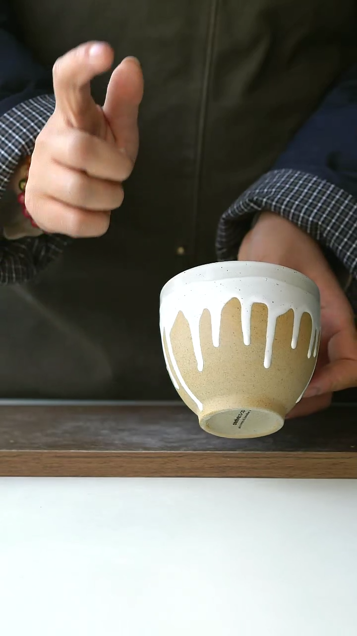 【闪购商品】陶瓷出丹麦吹釉手握杯260ml@4-2@