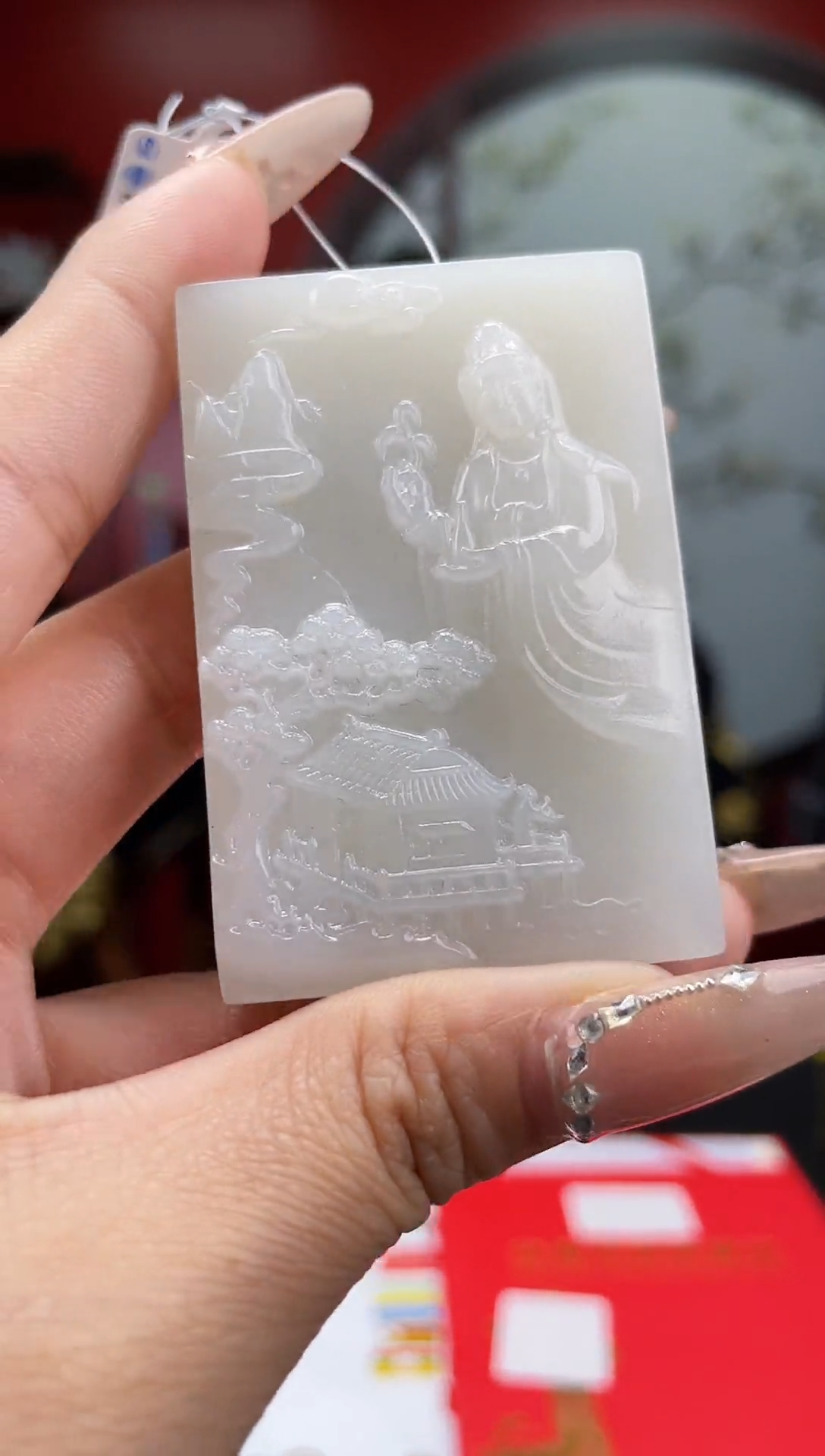 【闪购商品】定制和田玉Boss阳天然和田玉（拍一发一)