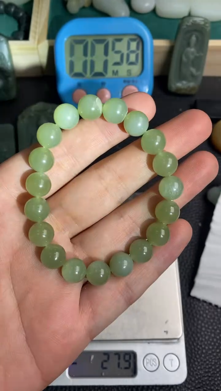 手串未镶嵌和田玉和田玉