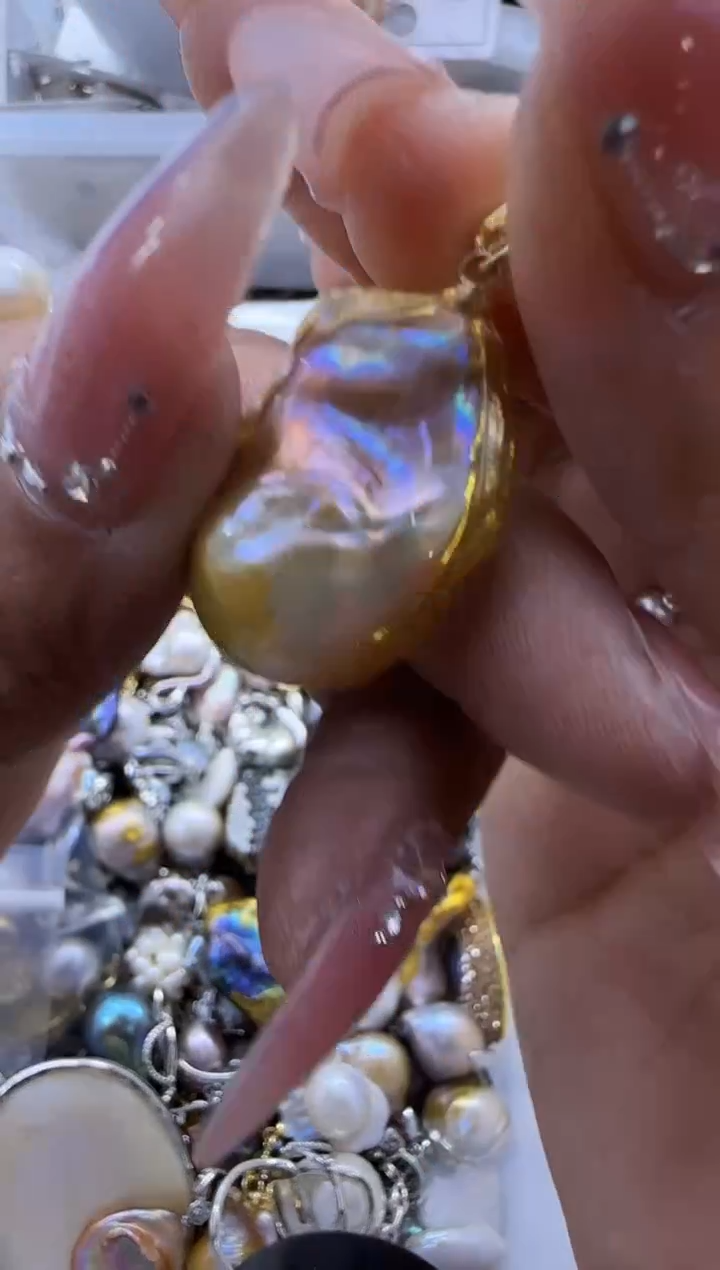 【闪购商品】淡水珍珠吊坠未镶嵌175