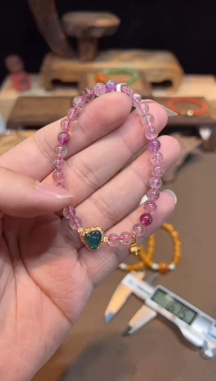 【闪购商品】水晶手链未镶嵌手饰@@F4557