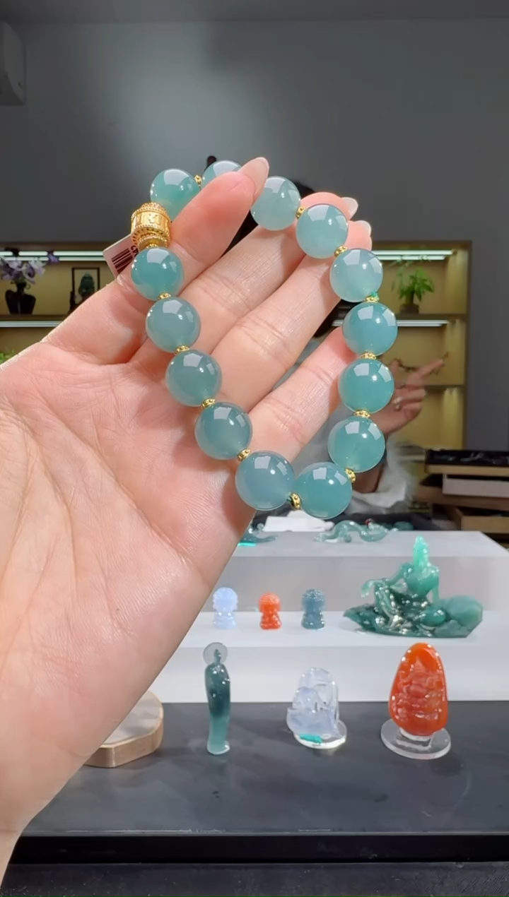 未镶嵌手链翡翠串（多样性发其一）