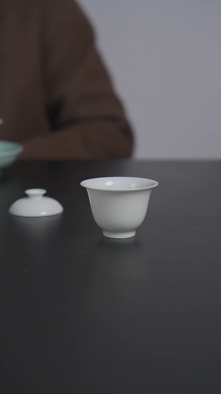 杯子瓷30ml小盖碗