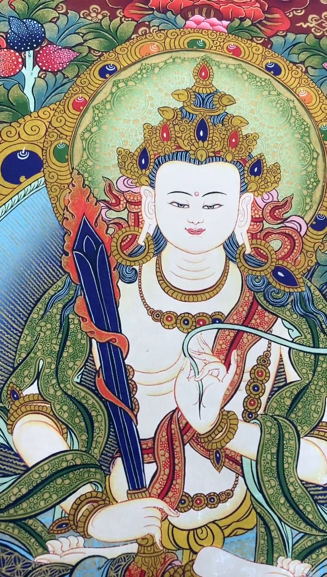 卷轴画精品挂饰 唐卡tk16173