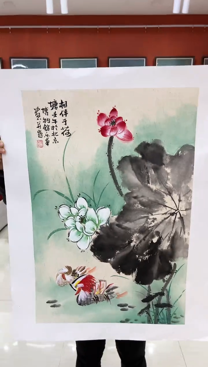【闪购商品】国画郑乐华绘画手绘作品16-6