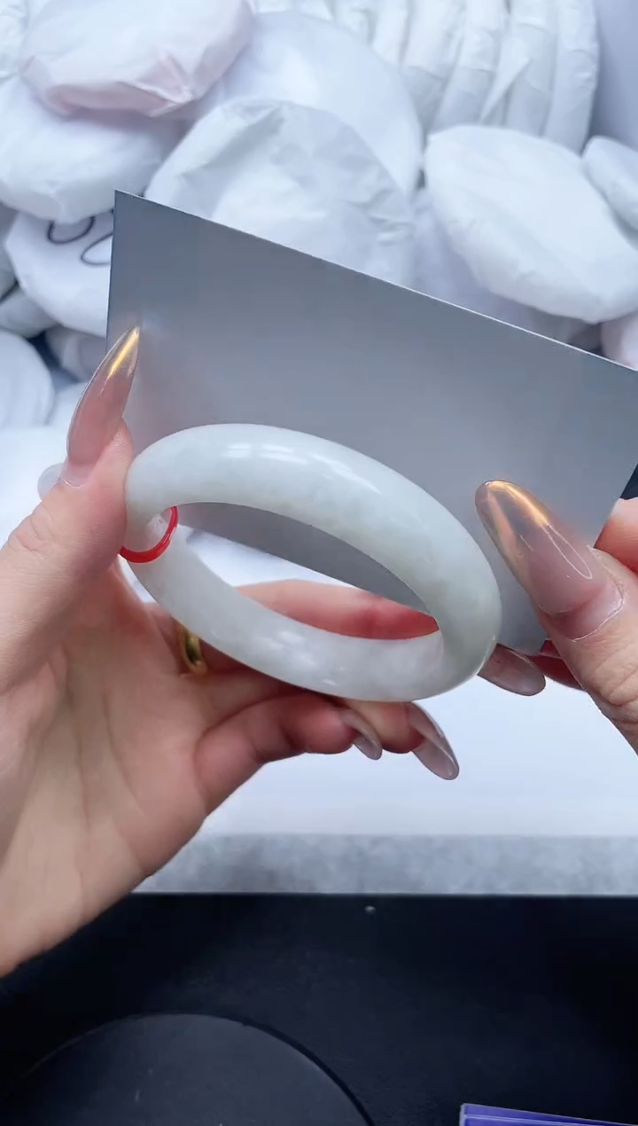 【闪购商品】和田玉手镯未镶嵌19L441-55