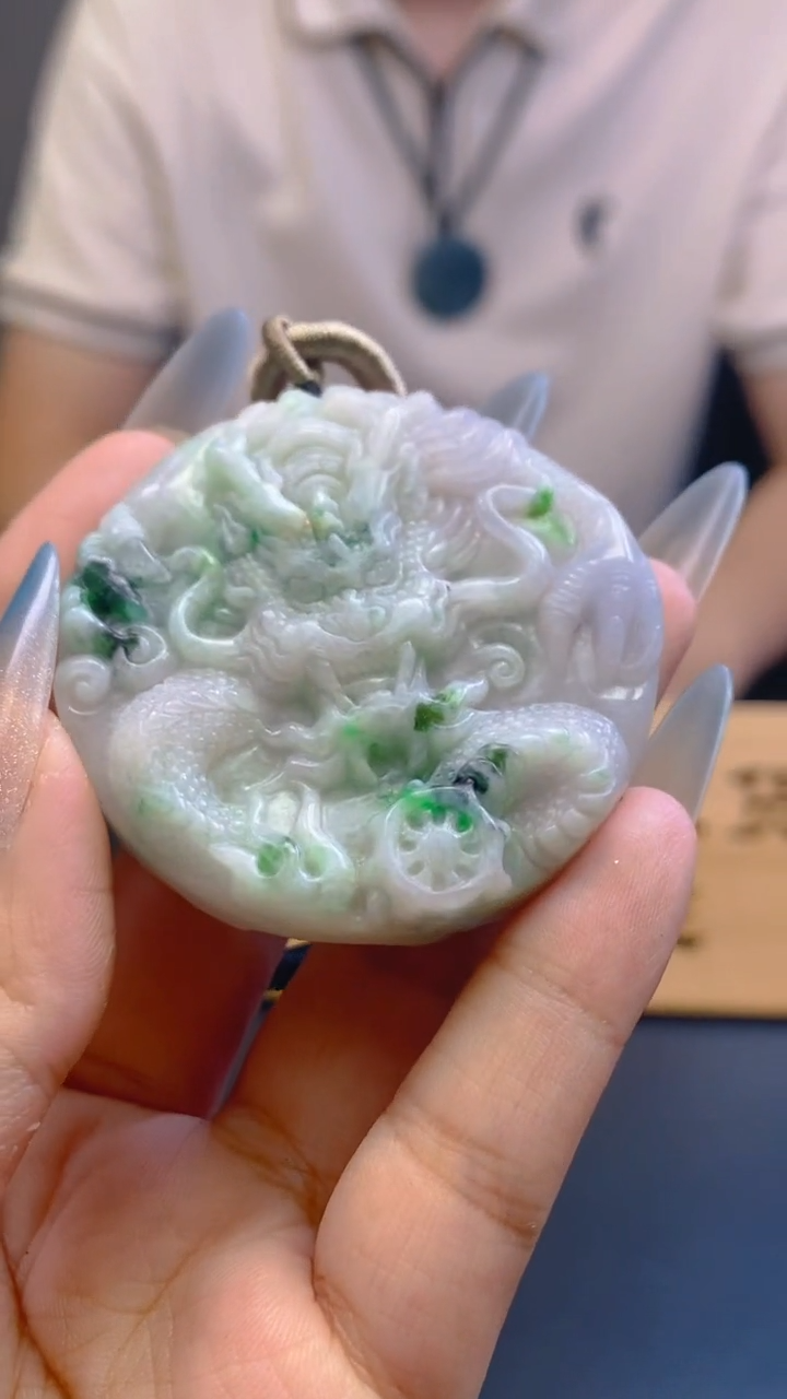 翡翠未镶嵌吊坠(不含链)天然翡翠A货89