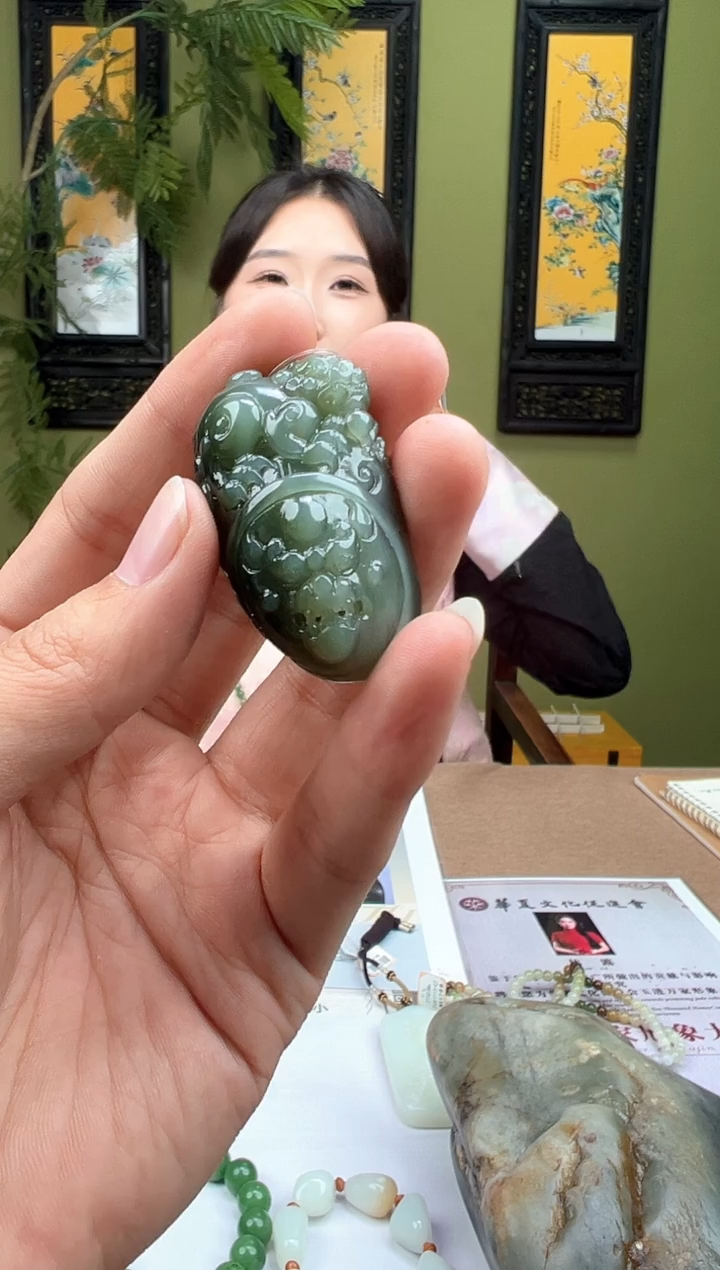 定制和田玉李****观多样性发货拍一发一