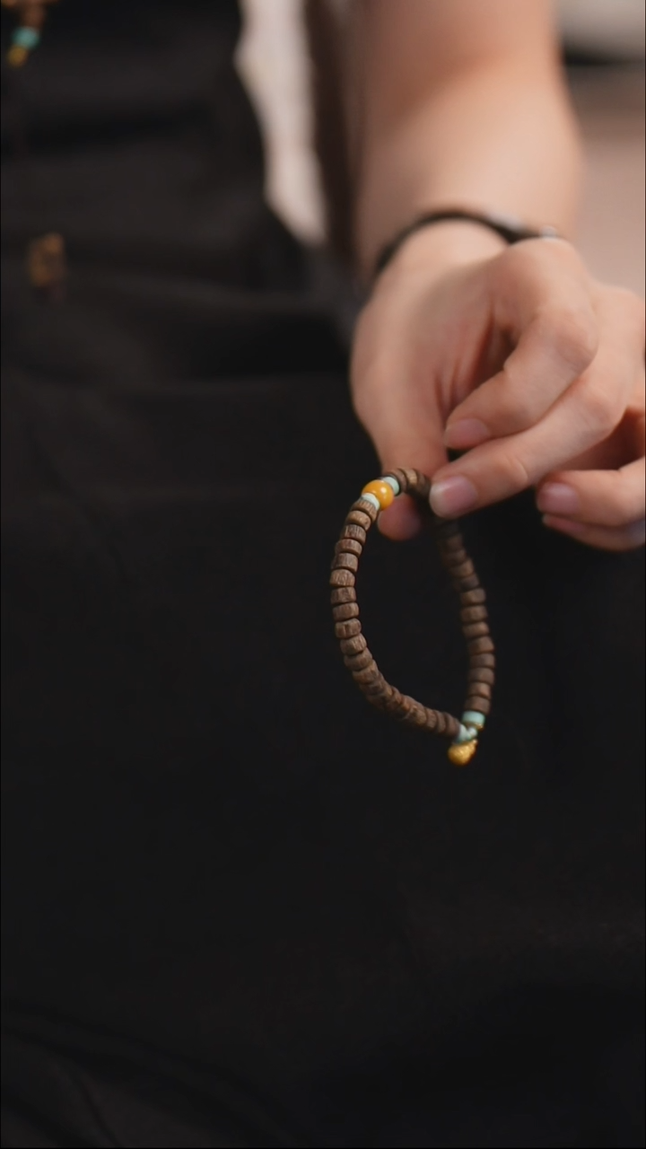 手串沉香XK20141沉水乌身