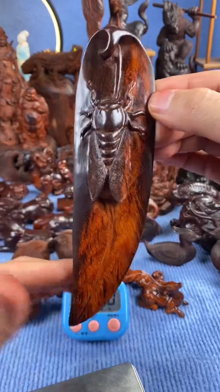 【闪购商品】檀香紫檀（小叶紫檀）蝉