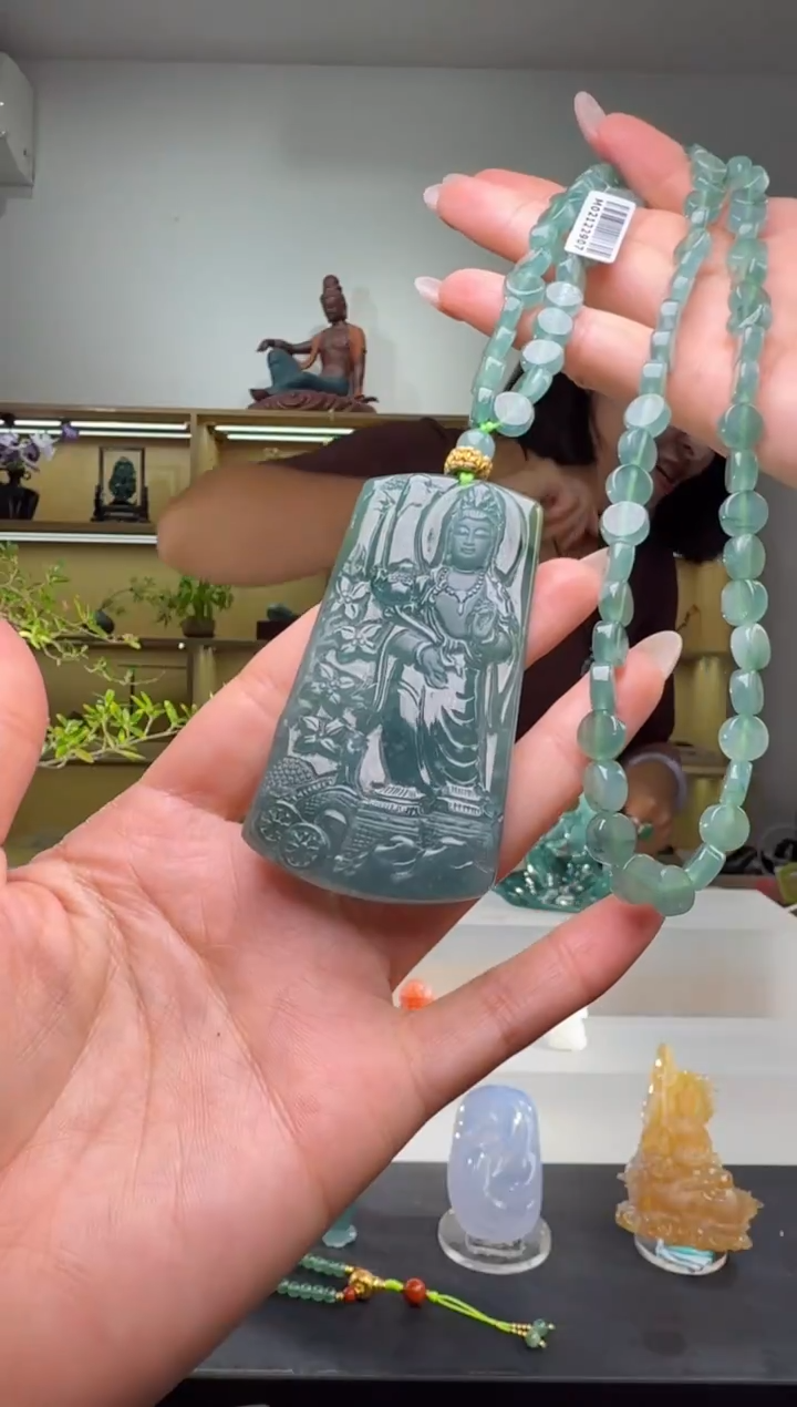 吊坠(不含链)未镶嵌翡翠大势至