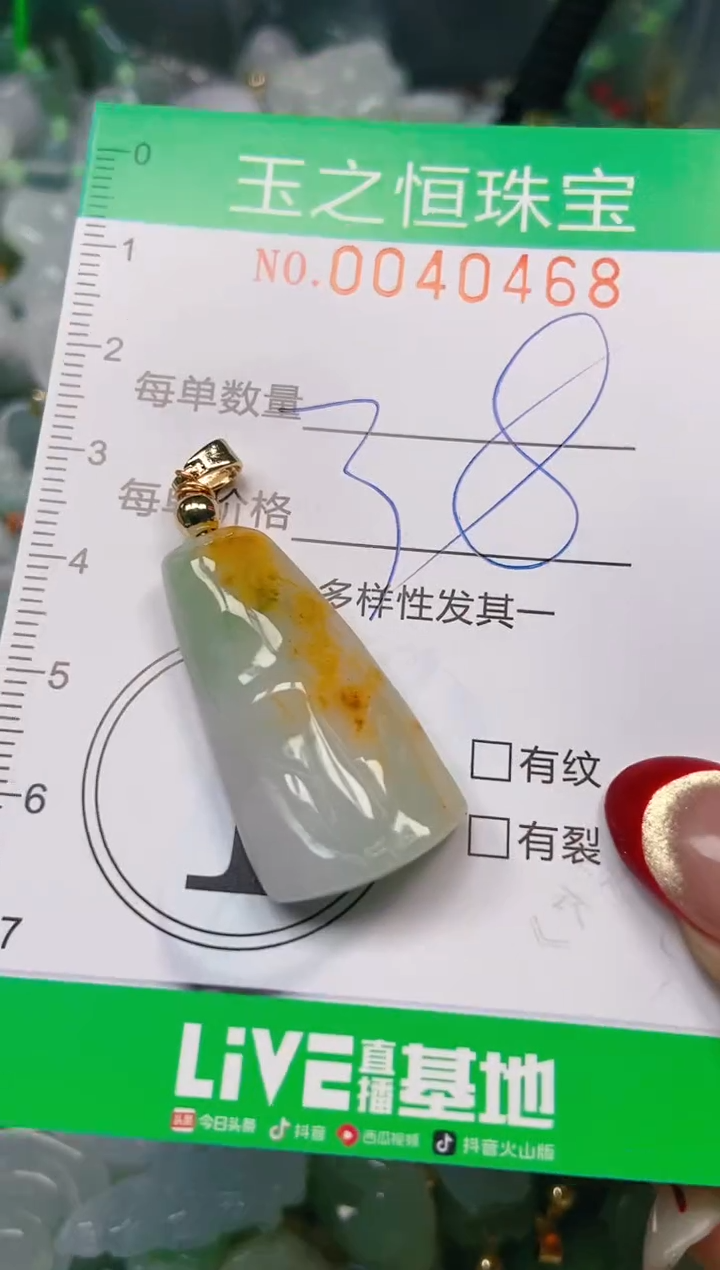 【闪购商品】翡翠颈饰未镶嵌闪购0040468