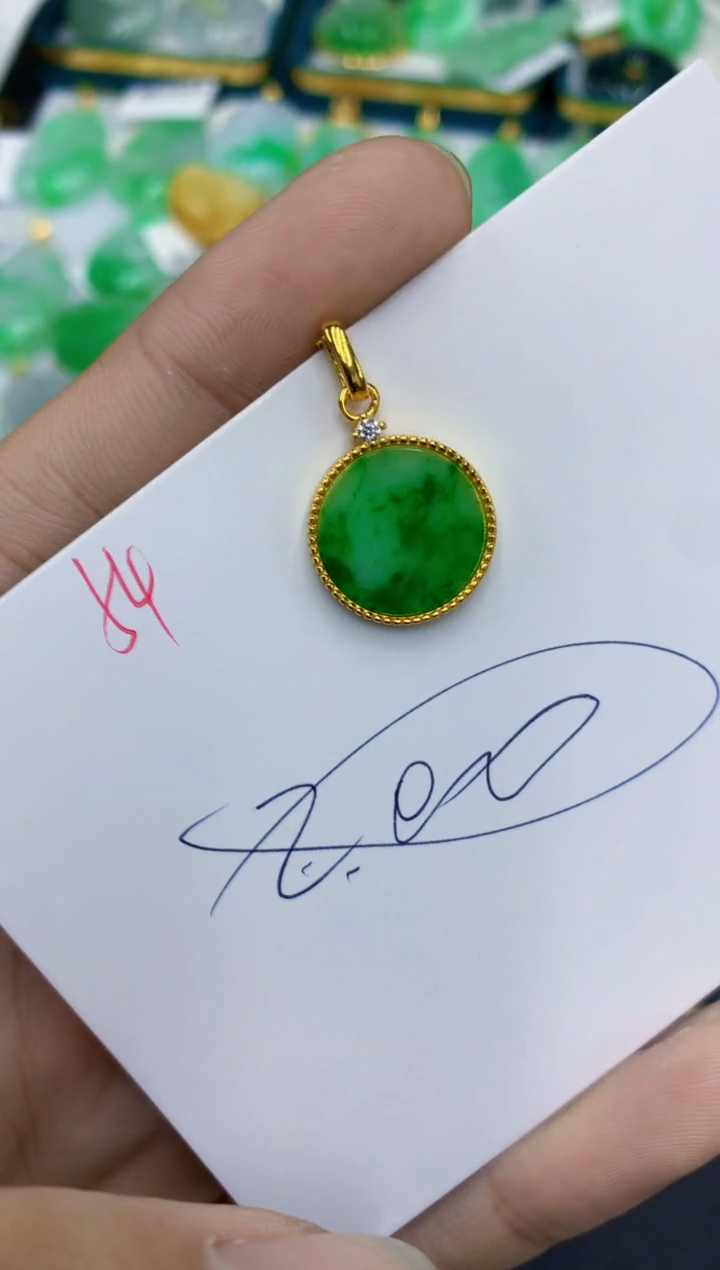 翡翠银S925镶嵌颈饰1111111111