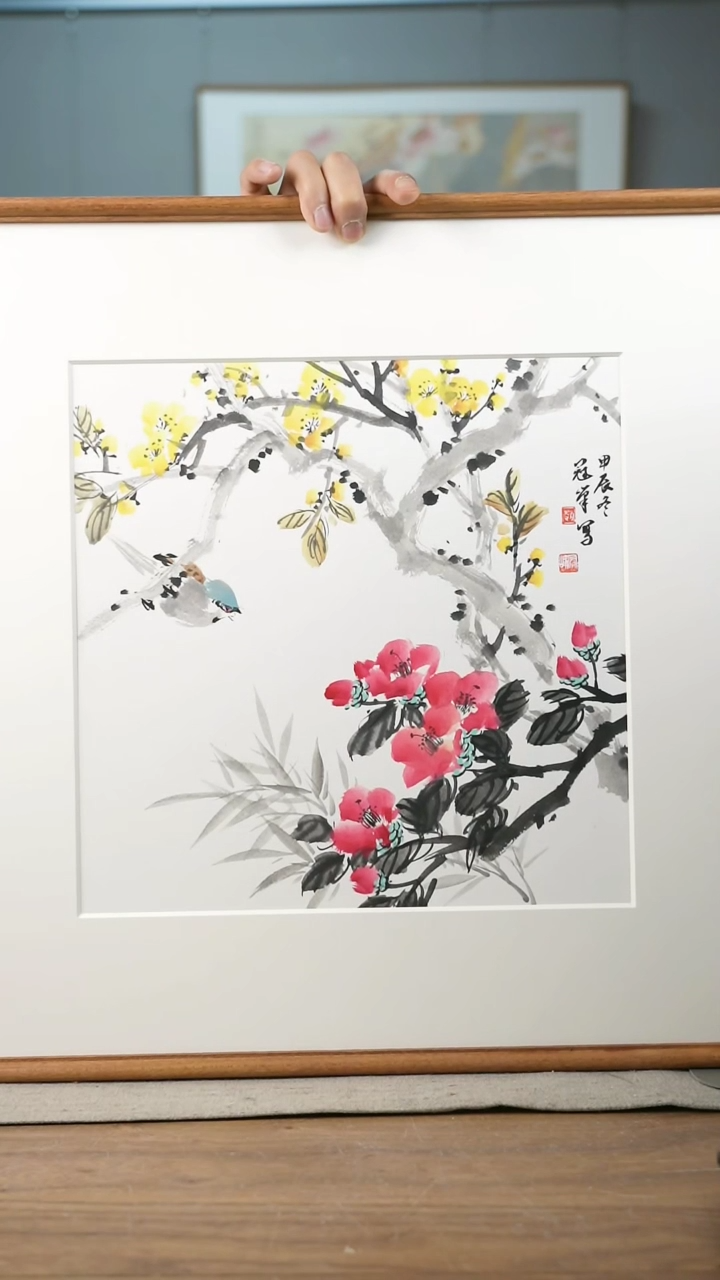 【闪购商品】书法协会会员老师带框作品-