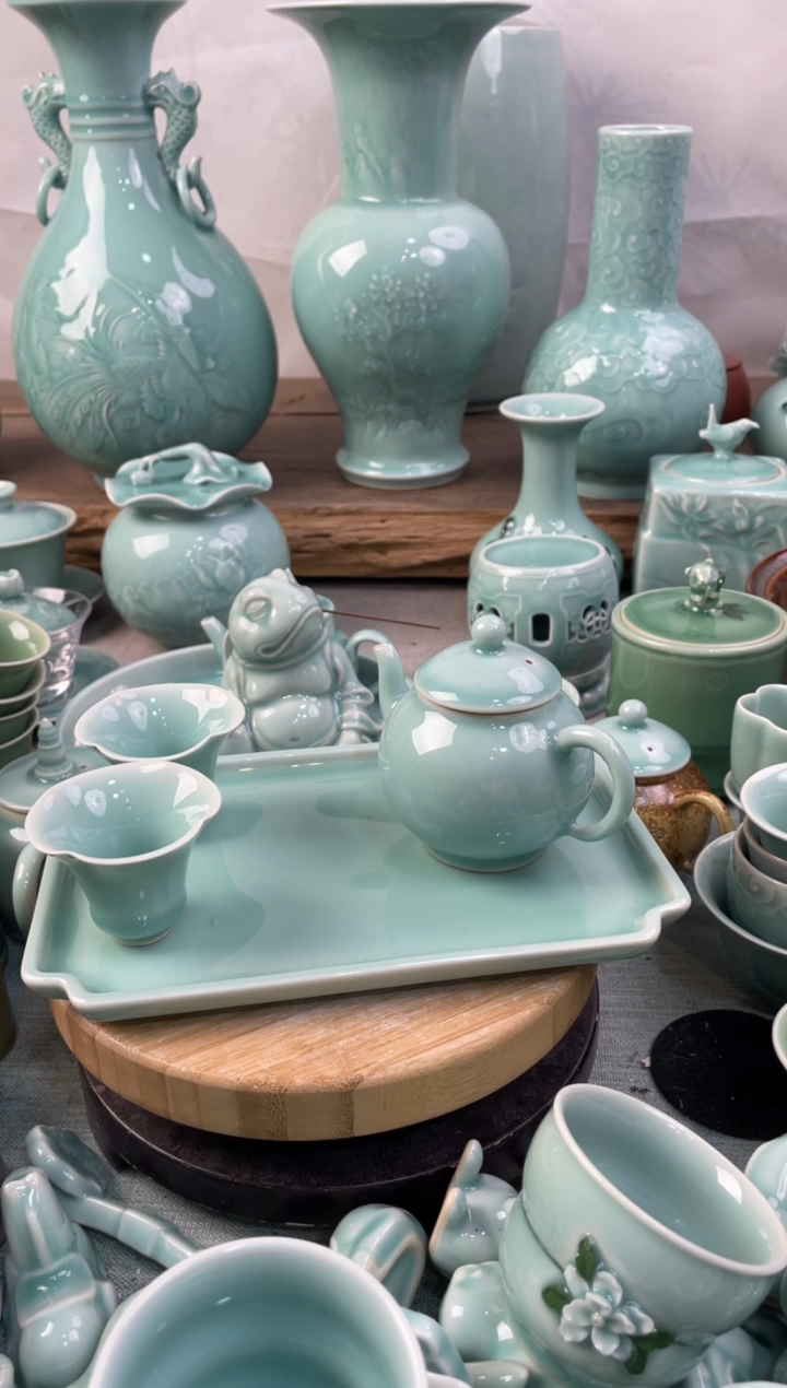 【闪购商品】特价福利 微瑕 慧仙青瓷